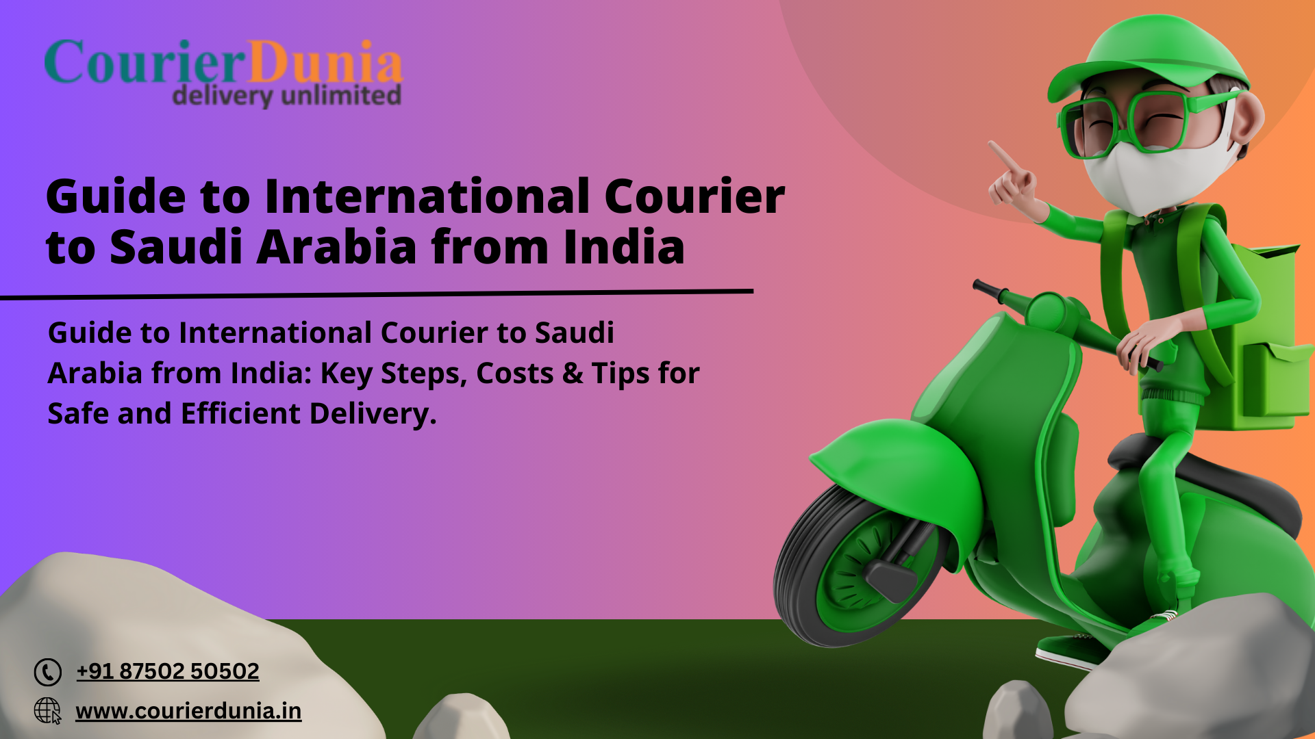 Guide to International Courier to Saudi Arabia from India