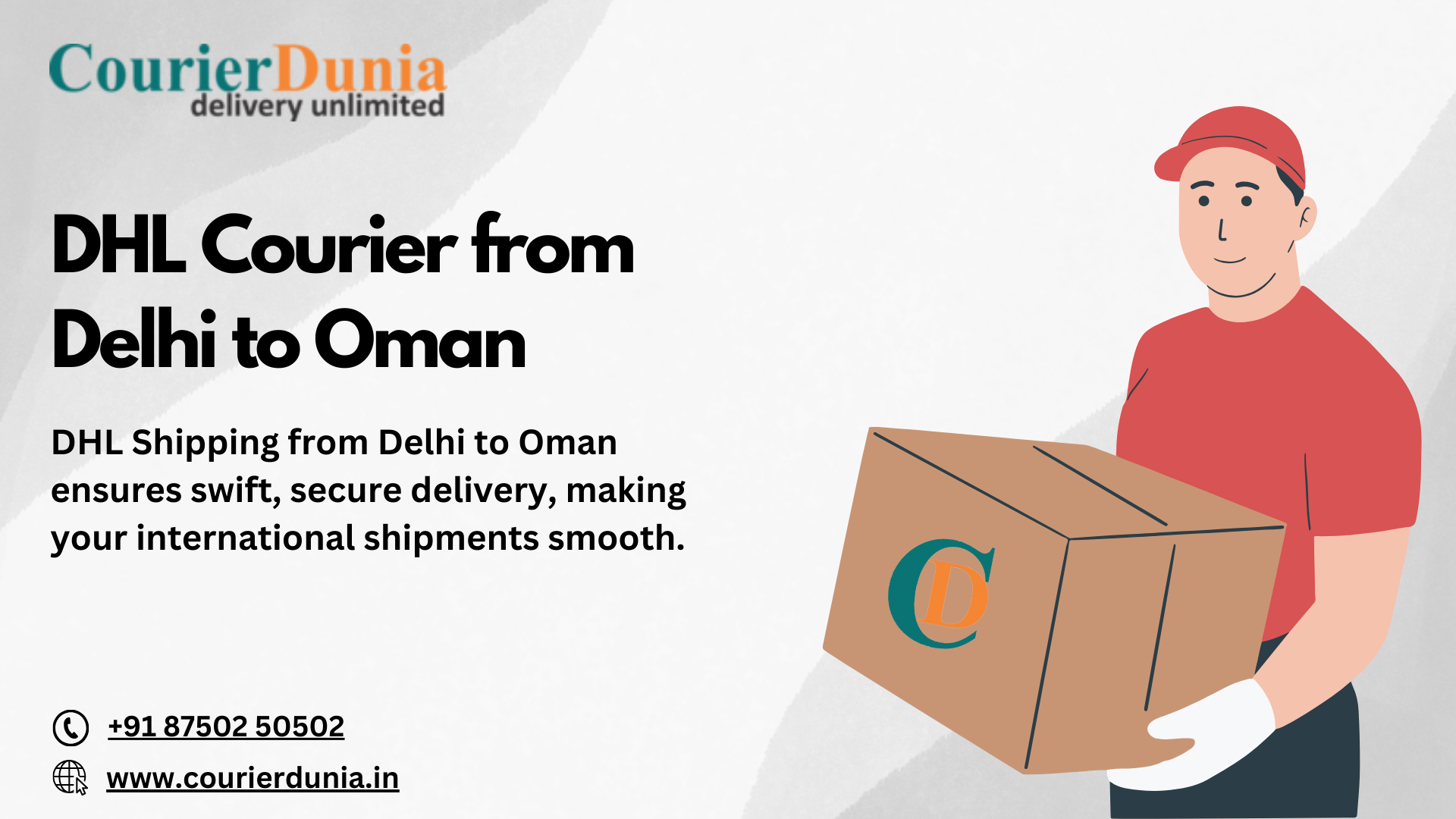 DHL Courier from Delhi to Oman