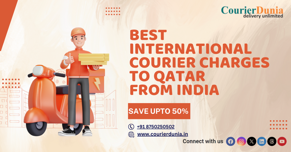 Best International Courier Charges to Qatar from India