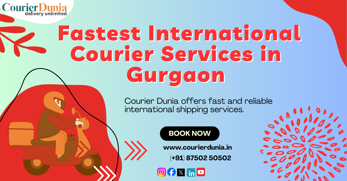 International Courier Services in Gurgaon