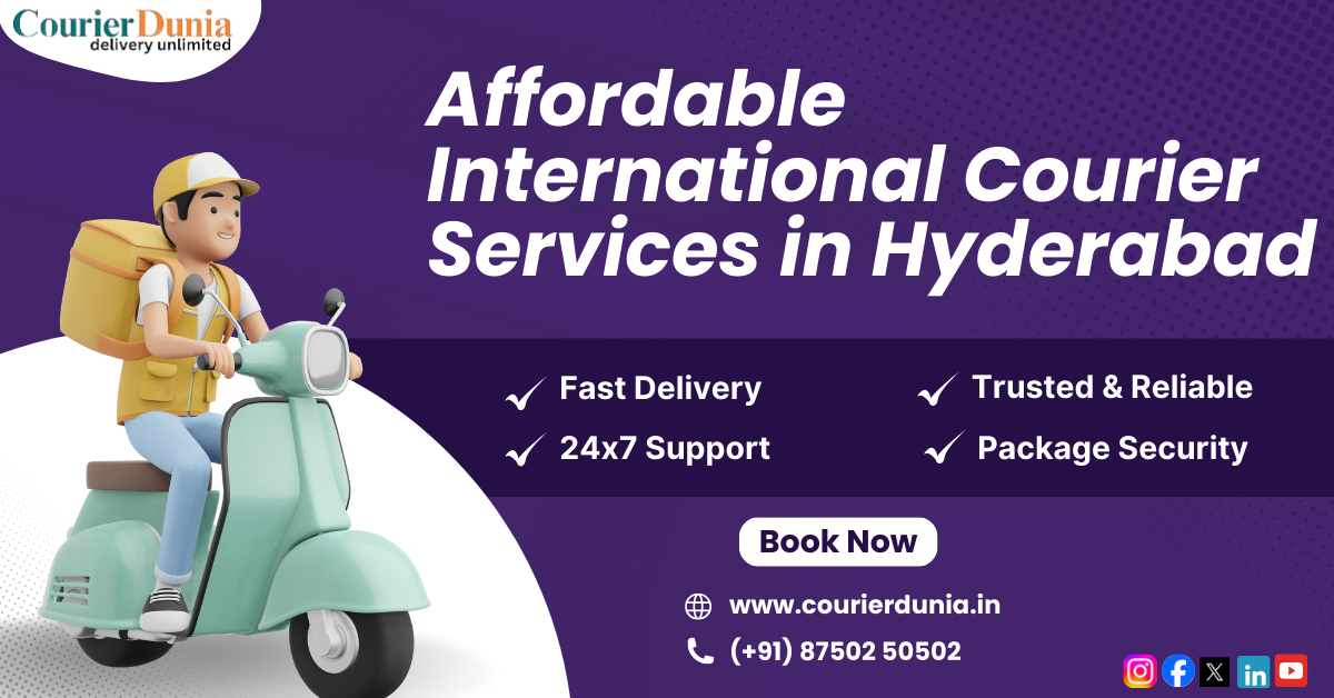 Affordable International Courier Services in Hyderabad – Quick & Secure