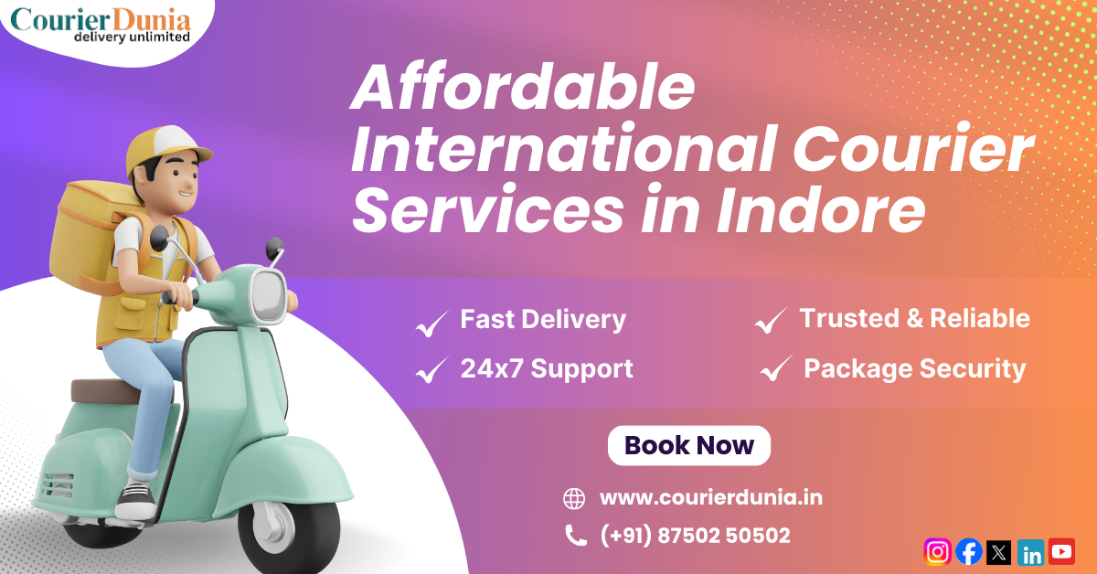 International Courier Services in Indore