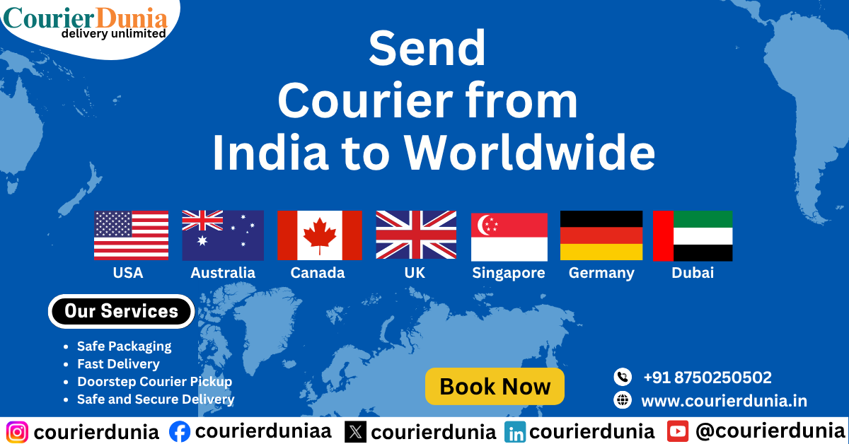Send Courier from India to Worldwide – Fast & Reliable