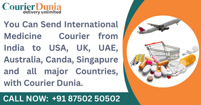 International Medicine Courier Services from India