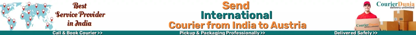 International Courier from India to Austria 