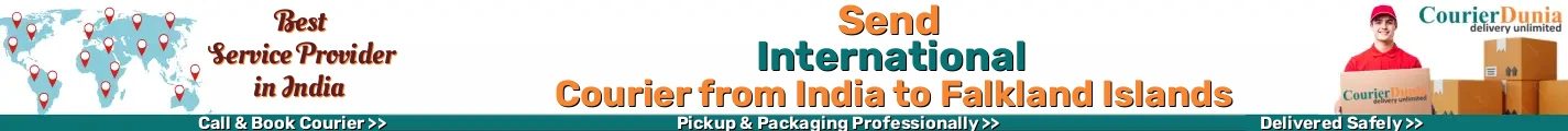 International Courier from India to Falkland Islands 