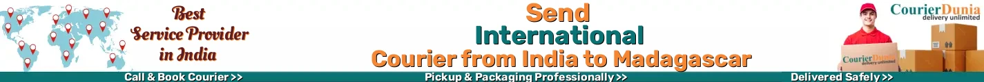 International Courier from India to Madagascar 