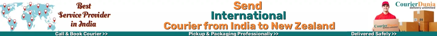 International Courier from India to New Zealand 