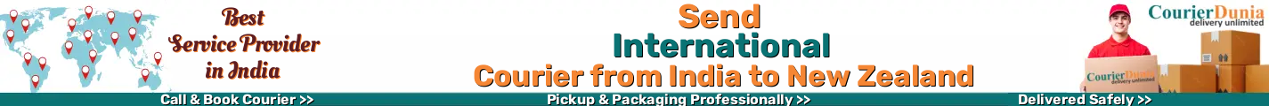 International Courier from India to New Zealand 