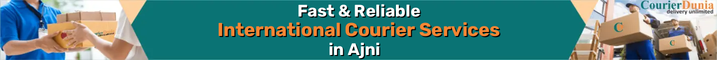 International Courier Services in Ajni - Fast & Reliable