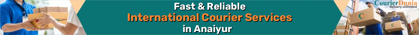 International Courier Services in Anaiyur - Fast & Reliable