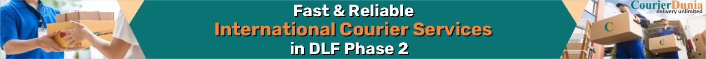 International Courier Services in DLF Phase 2 - Fast & Reliable