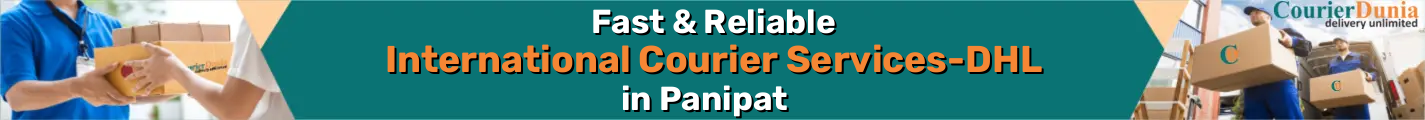 International Courier Services in Panipat - Fast & Reliable